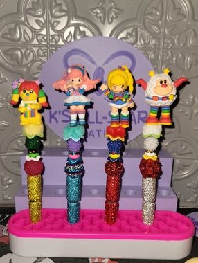 NWT- Custom Rainbow Bright Character Pens- Multicolored-Sold Individually